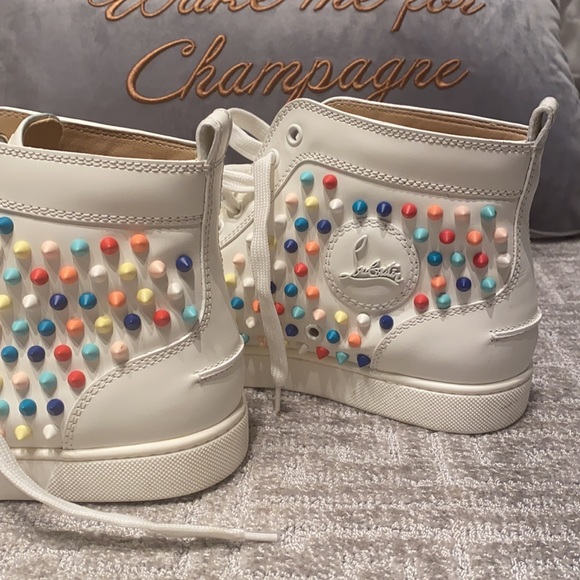 Christian Louboutin studded candy sneakers (40) - Picture 7 of 11
